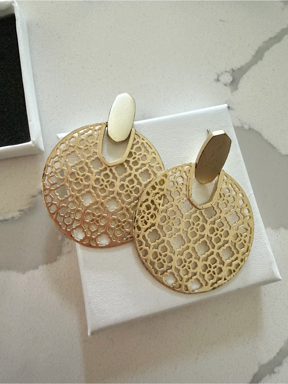 Kendra Scott Diane Gold Statement Earring